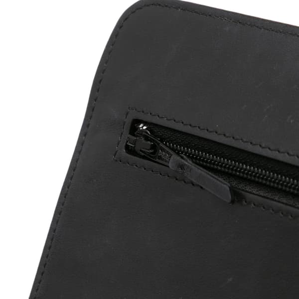 Pre-owned Chanel Quilted Caviar Boy Wallet on Chain Black