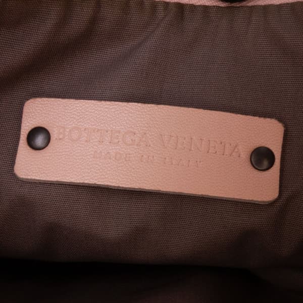 Pre-owned Bottega Veneta Nappa Intrecciato Crossbody Pink
