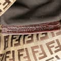 Miniatyrbilde 6 av 10: Pre-owned Fendi Zucchino Canvas Crossbody Brown