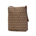 Miniatyrbilde 2 av 10: Pre-owned Fendi Zucchino Canvas Crossbody Brown