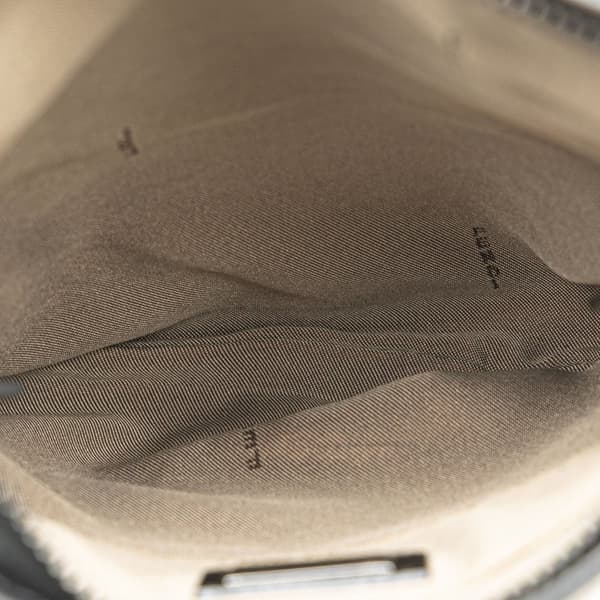 Pre-owned Fendi Zucchino Canvas Crossbody Brown