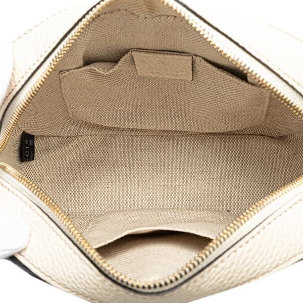 Pre-owned Gucci Small Tricolor Leather Soho Disco Crossbody Black
