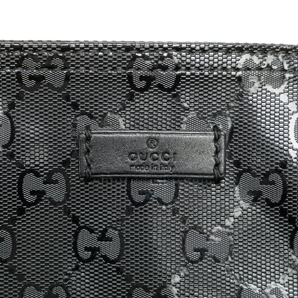 Pre-owned Gucci GG Imprime Crossbody Black