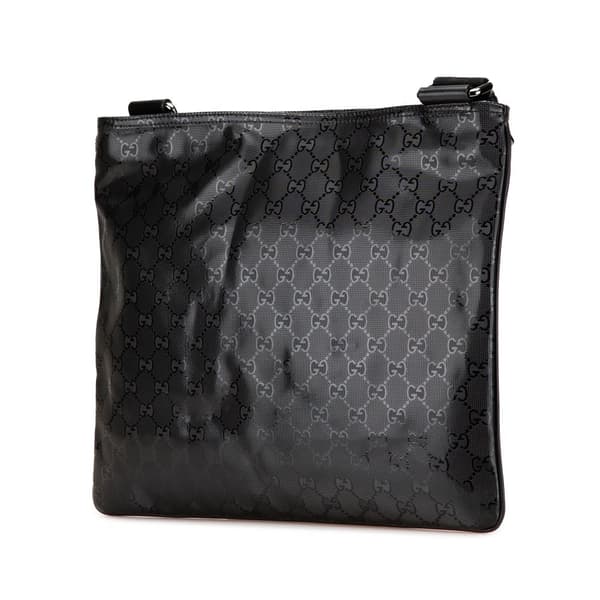 Pre-owned Gucci GG Imprime Crossbody Black