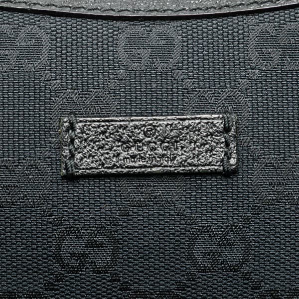 Pre-owned Gucci GG Canvas Crossbody Black