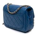 Pikkukuva 2 / 10: Pre-owned Chanel Mini Square Classic Lambskin Pearl Crush Single Flap Blue