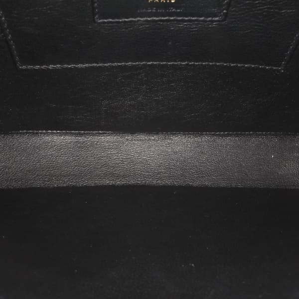 Pre-owned Saint Laurent Medium Leather Solferino Satchel In Box Blue