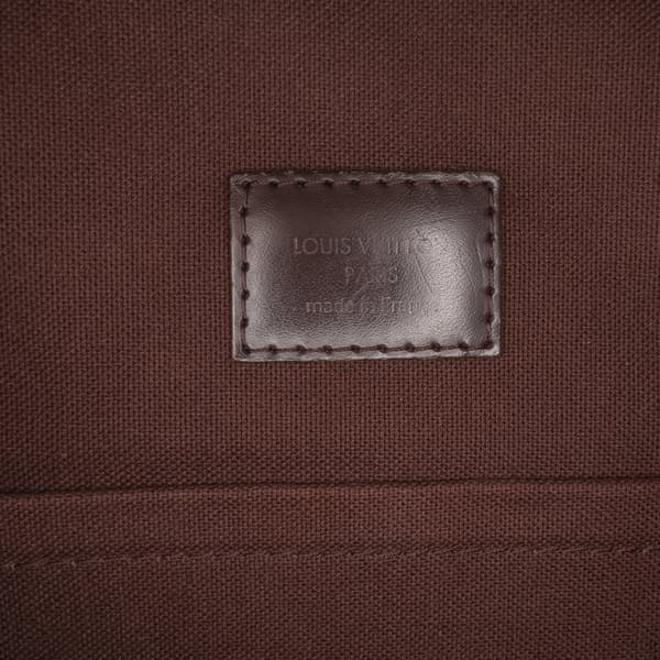 Pre-owned Louis Vuitton Damier Ebene Brooklyn MM Brown