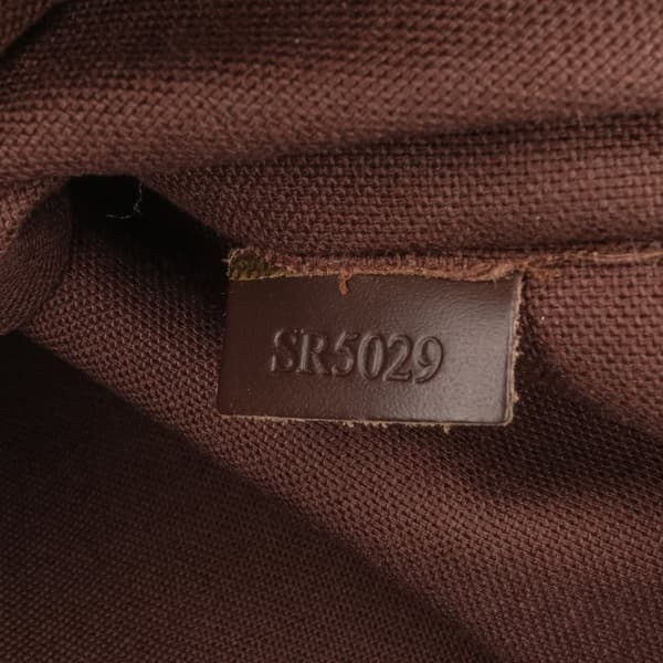 Pre-owned Louis Vuitton Damier Ebene Brooklyn MM Brown