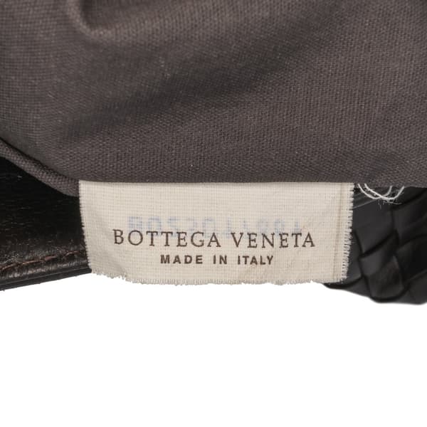 Pre-owned Bottega Veneta Leather Intrecciato Crossbody Brown