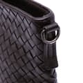 Miniatyrbild 8 av 10: Pre-owned Bottega Veneta Leather Intrecciato Crossbody Brown