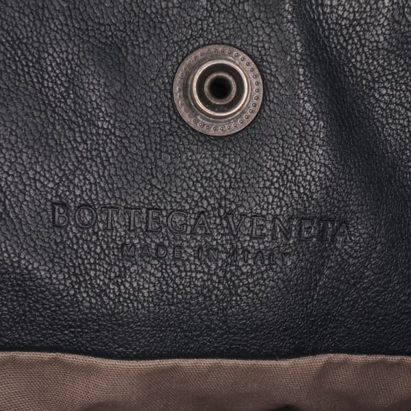 Pre-owned Bottega Veneta Nappa Intrecciato Flat Crossbody Gray