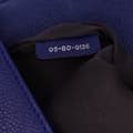 Miniatyrbild 5 av 9: Pre-owned Dior Medium Grained Calfskin Diorama Flap Blue