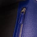 Miniatyrbild 6 av 9: Pre-owned Dior Medium Grained Calfskin Diorama Flap Blue