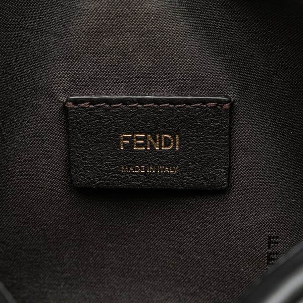 Pre-owned Fendi Zucca Coated Canvas Camera Crossbody Brown