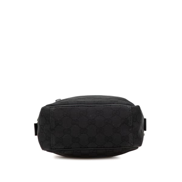 Pre-owned Gucci GG Canvas Crossbody Black
