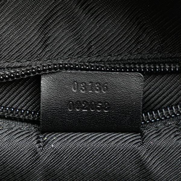 Pre-owned Gucci GG Canvas Crossbody Black