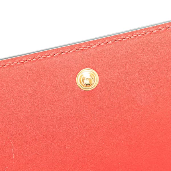 Pre-owned Gucci GG Supreme Blooms Wallet on Chain Brown