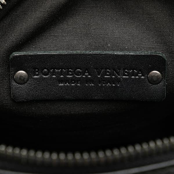 Pre-owned Bottega Veneta Intrecciato Crossbody Black