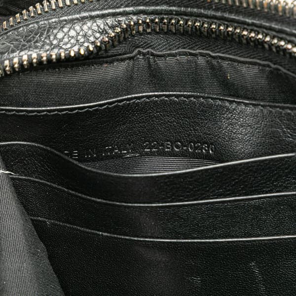 Pre-owned Dior Oblique Canvas Zipped Pouch with Strap Blue