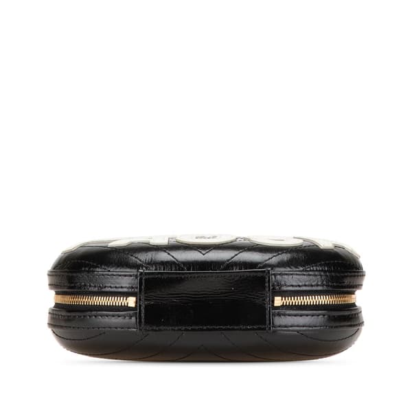 Pre-owned Chanel Chevron Lambskin La Pausa Evening Bag Black