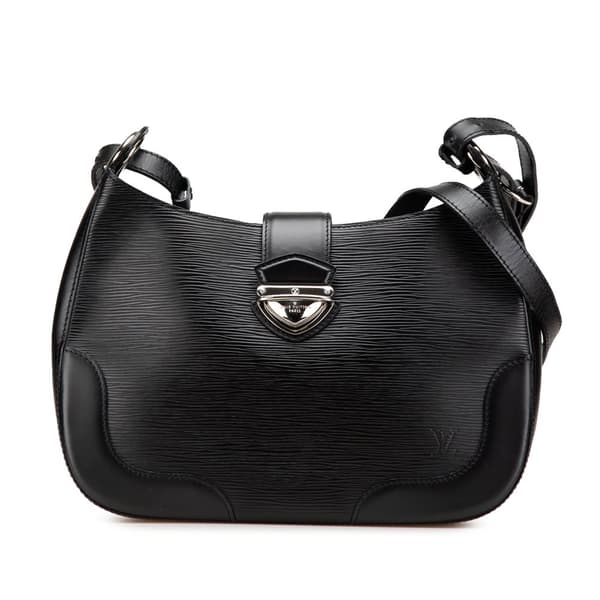 Pre-owned Louis Vuitton Epi Musette Bagatelle Black
