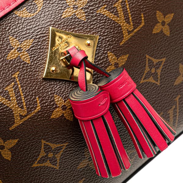 Pre-owned Louis Vuitton Monogram Saintonge Brown