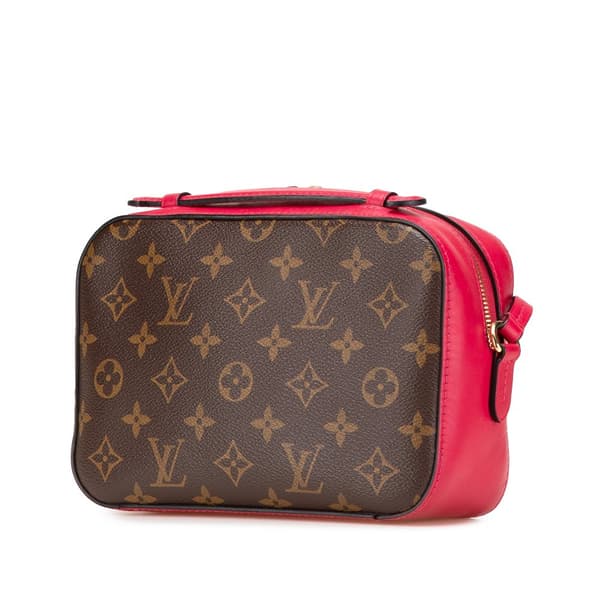 Pre-owned Louis Vuitton Monogram Saintonge Brown