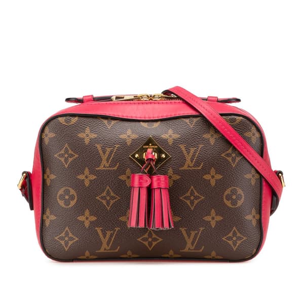 Pre-owned Louis Vuitton Monogram Saintonge Brown