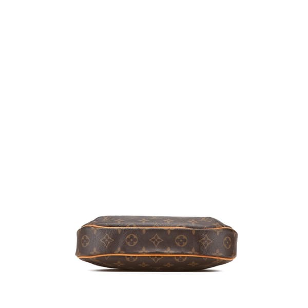 Pre-owned Louis Vuitton Monogram Odeon PM Brown