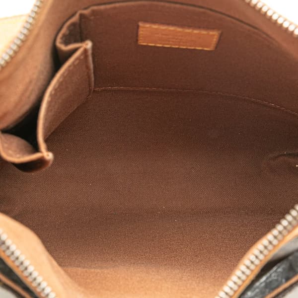 Pre-owned Louis Vuitton Monogram Odeon PM Brown