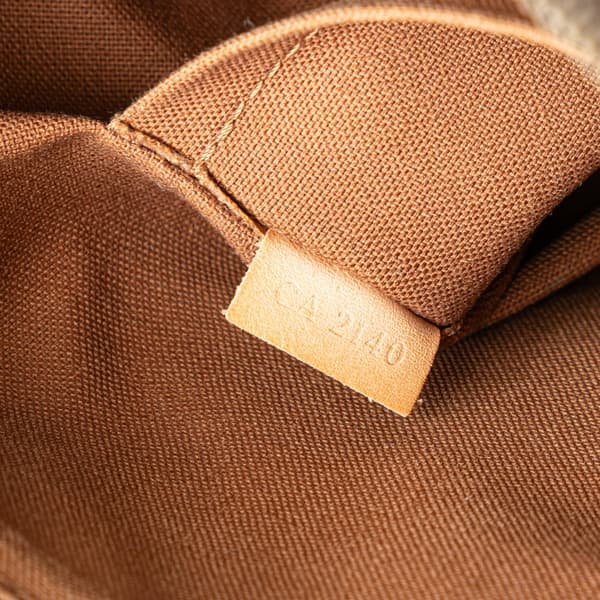 Pre-owned Louis Vuitton Monogram Odeon PM Brown