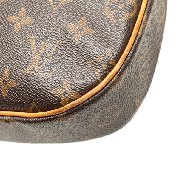 Pre-owned Louis Vuitton Monogram Odeon PM Brown