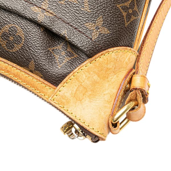 Pre-owned Louis Vuitton Monogram Odeon PM Brown
