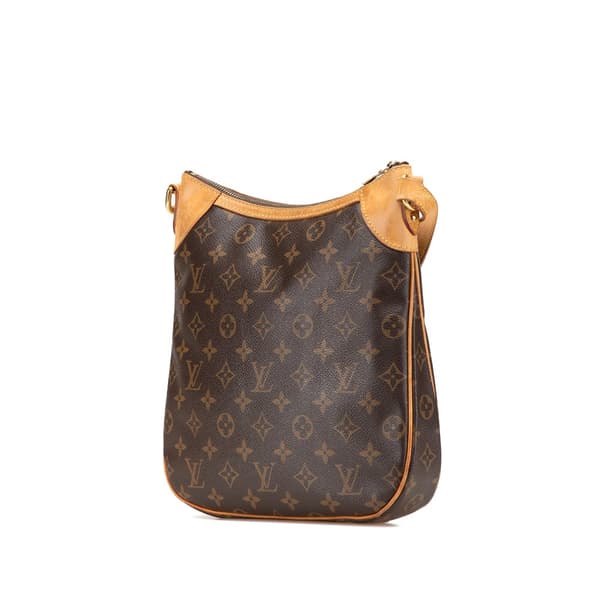 Pre-owned Louis Vuitton Monogram Odeon PM Brown