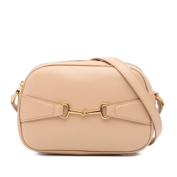 Pre-owned Celine Leather Crecy Camera Bag Brown