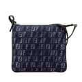 Miniatyrbild 1 av 10: Pre-owned Fendi Zucchino Denim Crossbody Blue