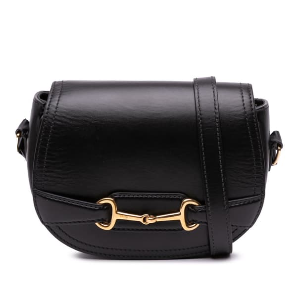 Pre-owned Celine Small Leather Crecy Flap Crossbody Black