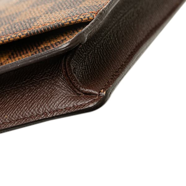 Pre-owned Louis Vuitton Damier Ebene Pimlico Brown