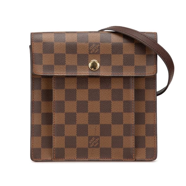 Pre-owned Louis Vuitton Damier Ebene Pimlico Brown