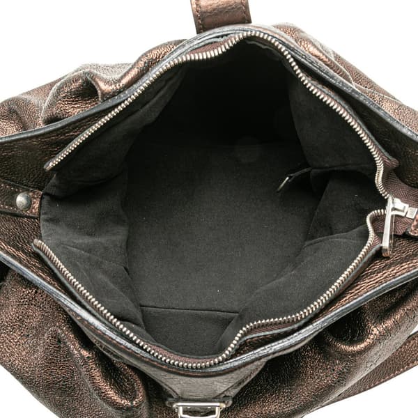 Pre-owned Louis Vuitton Monogram Mahina XS Brown