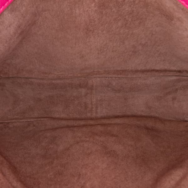Pre-owned Bottega Veneta Nappa Intrecciato Flap Crossbody Pink