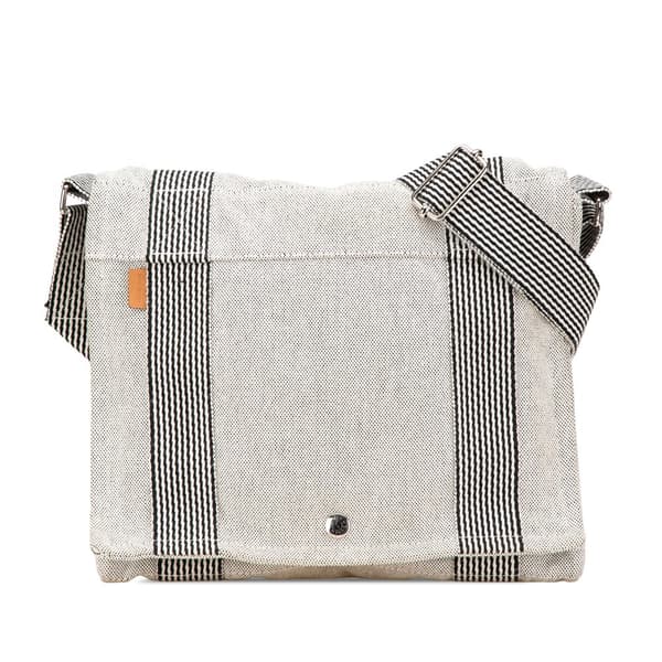 Pre-owned Hermès Fourre Tout Besace PM Gray