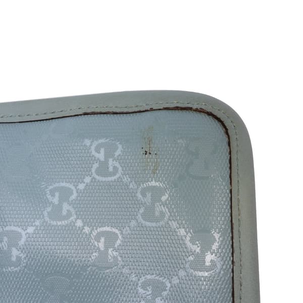 Pre-owned Gucci GG Imprime Kids Messenger Bag Blue