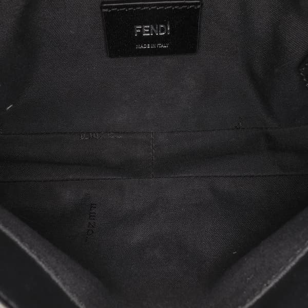 Pre-owned Fendi Zucca Canvas Convertible Baguette Crossbody Brown