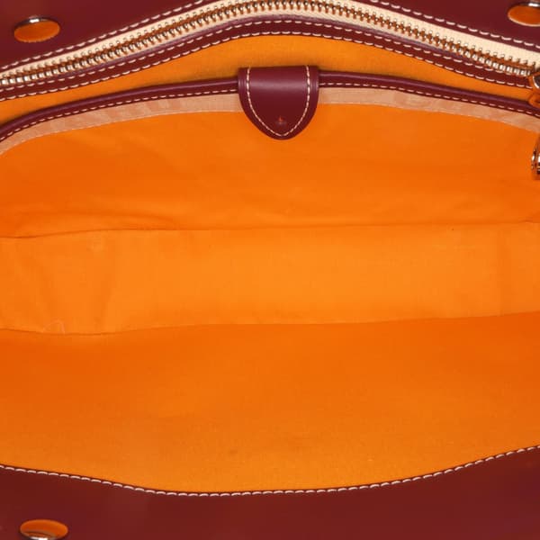 Pre-owned Goyard Goyardine Ambassade PM Red