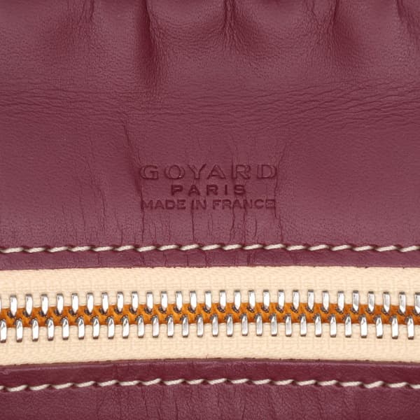 Pre-owned Goyard Goyardine Ambassade PM Red