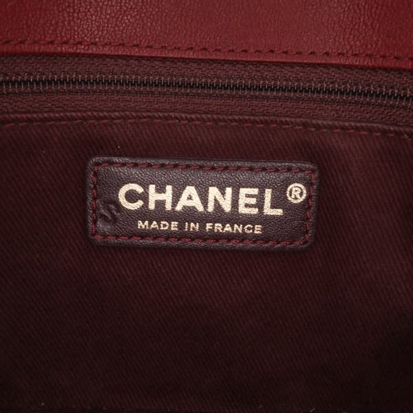 Pre-owned Chanel Medium Quilted Sheepskin Front Chain Flap Red