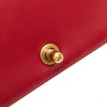 Miniatyrbilde 6 av 9: Pre-owned Chanel Old Medium Quilted Lambskin Boy Flap Red