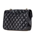 Pikkukuva 2 / 10: Pre-owned Chanel CC Quilted Lambskin Round Flap Blue